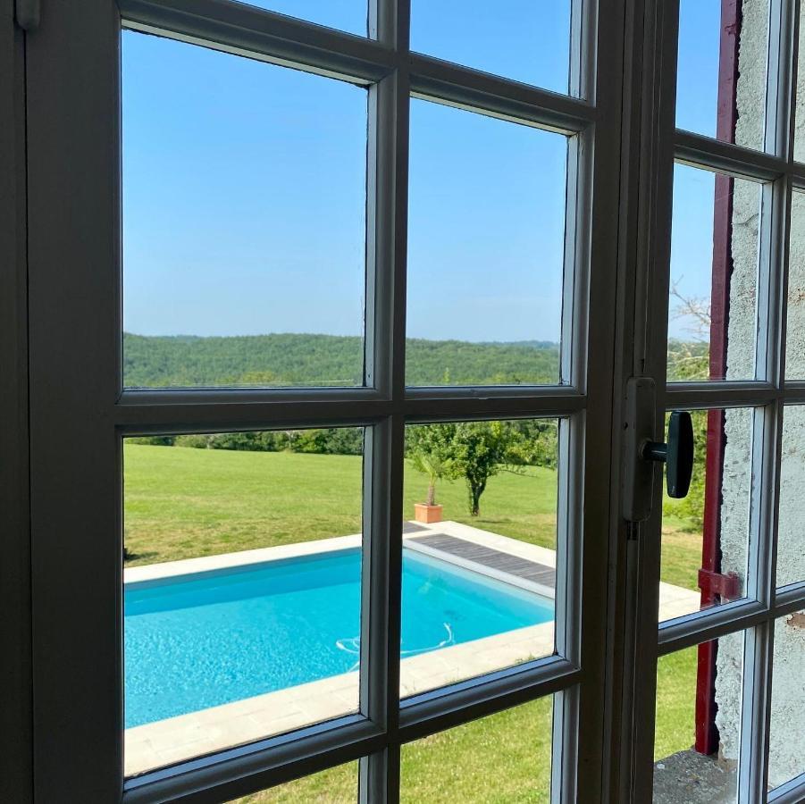 Domaine De Cazal - Gite 2 Pers Avec Piscine Au Coeur De 26 Hectares De Nature Preservee Villa Saint-Cyprien  Exterior photo